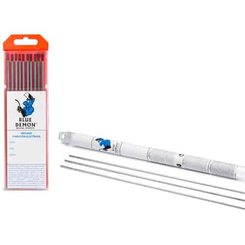 Stainless Steel TIG Kit Includes: 2% Thoriated Tungsten Electrodes