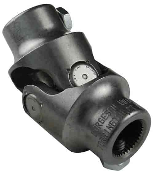 Steel U-Joint 3/4"-36 spline x 3/4" smooth bore