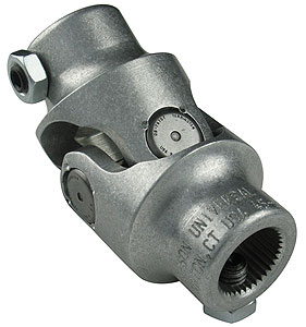 Steering Universal Joint ALUM 3/4-30 X 3/4 Smooth Bore