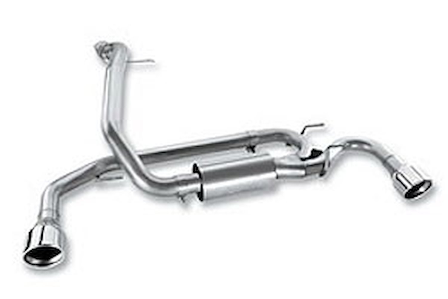 Rear-Section Exhaust System 2010-2013 Mazda Speed 3 2.3L Turbo