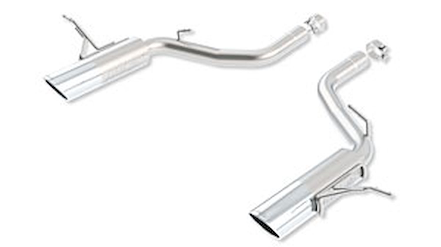 Rear Section Exhaust System 2012-2014 Jeep Grand Cherokee SRT-8 6.4L