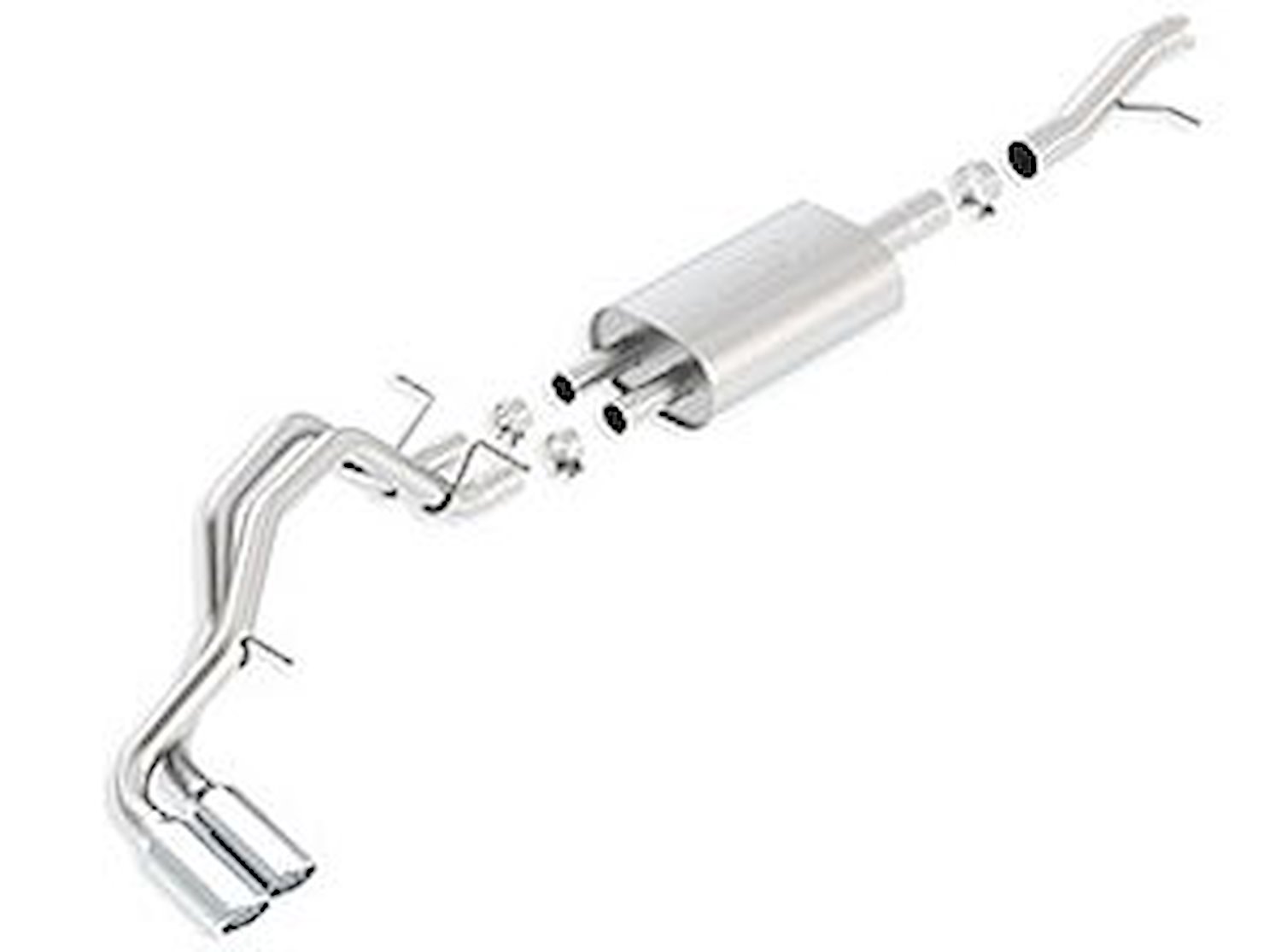 Cat-Back Exhaust System 2009-2014 GMC Yukon 1500 SLT/SLE 5.3L