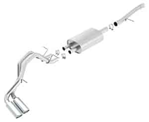 Cat-Back Exhaust System 2011-12 GMC Yukon XL & Cadillac Escalade 6.2L