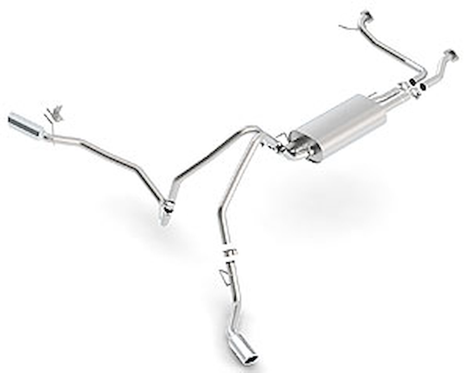 Cat-Back Exhaust System 2011-2012 QX56 5.6L