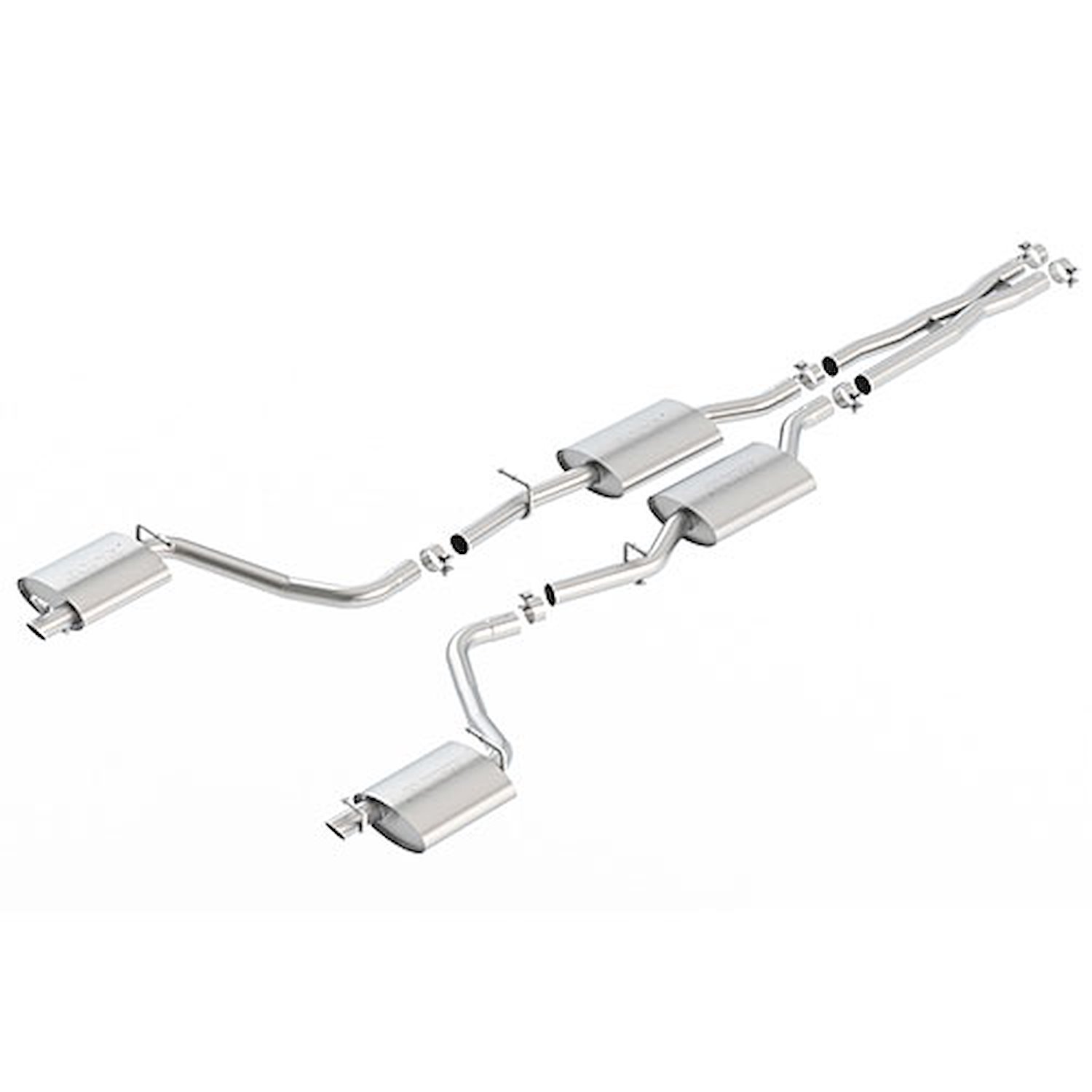 Cat-Back Exhaust System 2015-19 Challenger SXT 3.6L