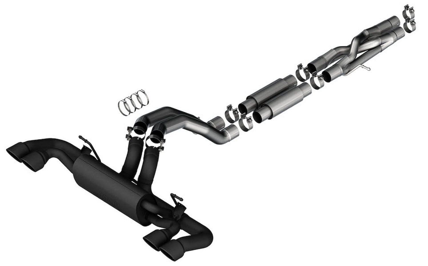 140892CB Cat-Back 3 in. Exhaust System w/S-Type Muffler