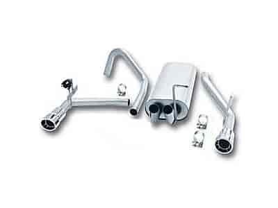 Cat-Back Exhaust System 2002-05 Jeep Liberty 3.7L