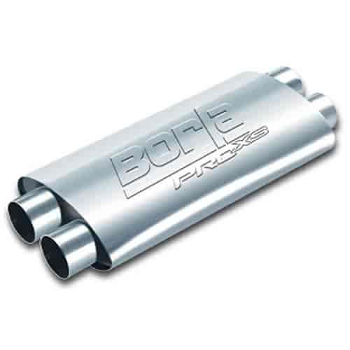 Pro XS Muffler In/Out: 2-1/2"