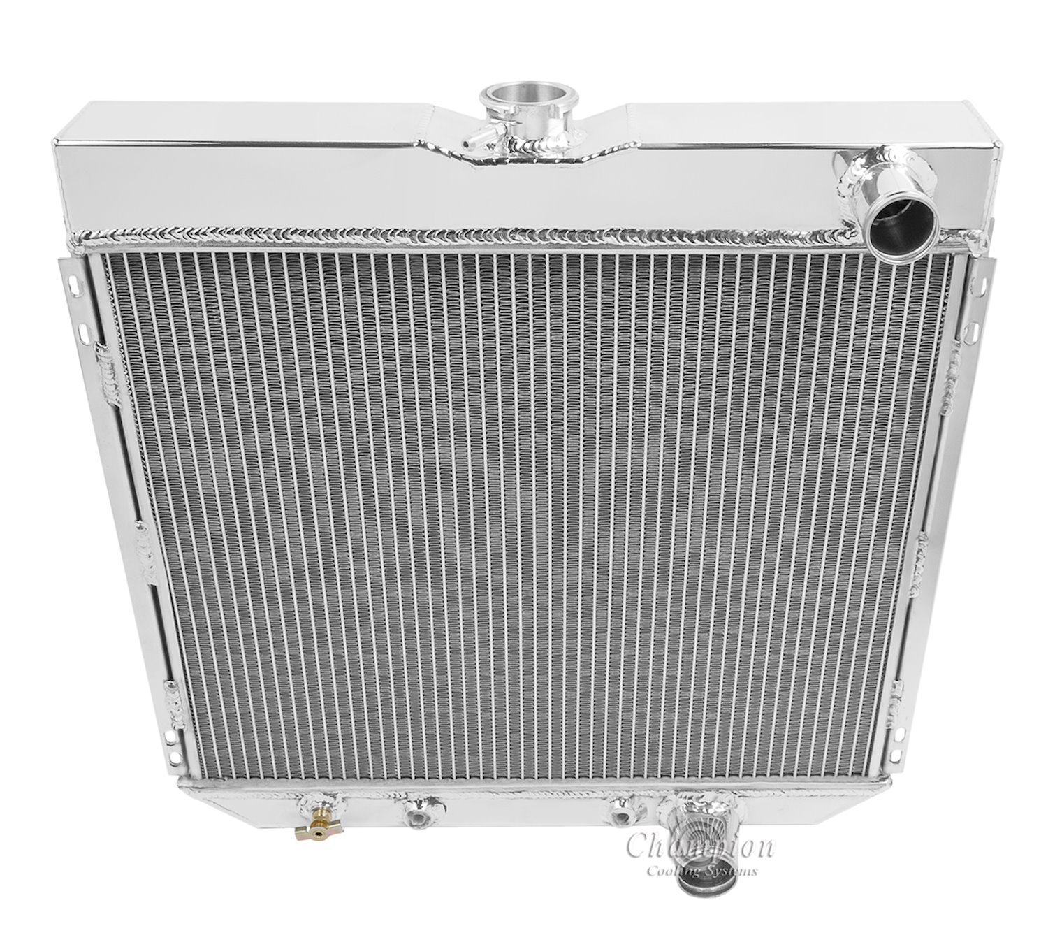 CC340B All-Aluminum Radiator for Select 1963-1970 Ford Vehicles [3/4 in. Tubes]