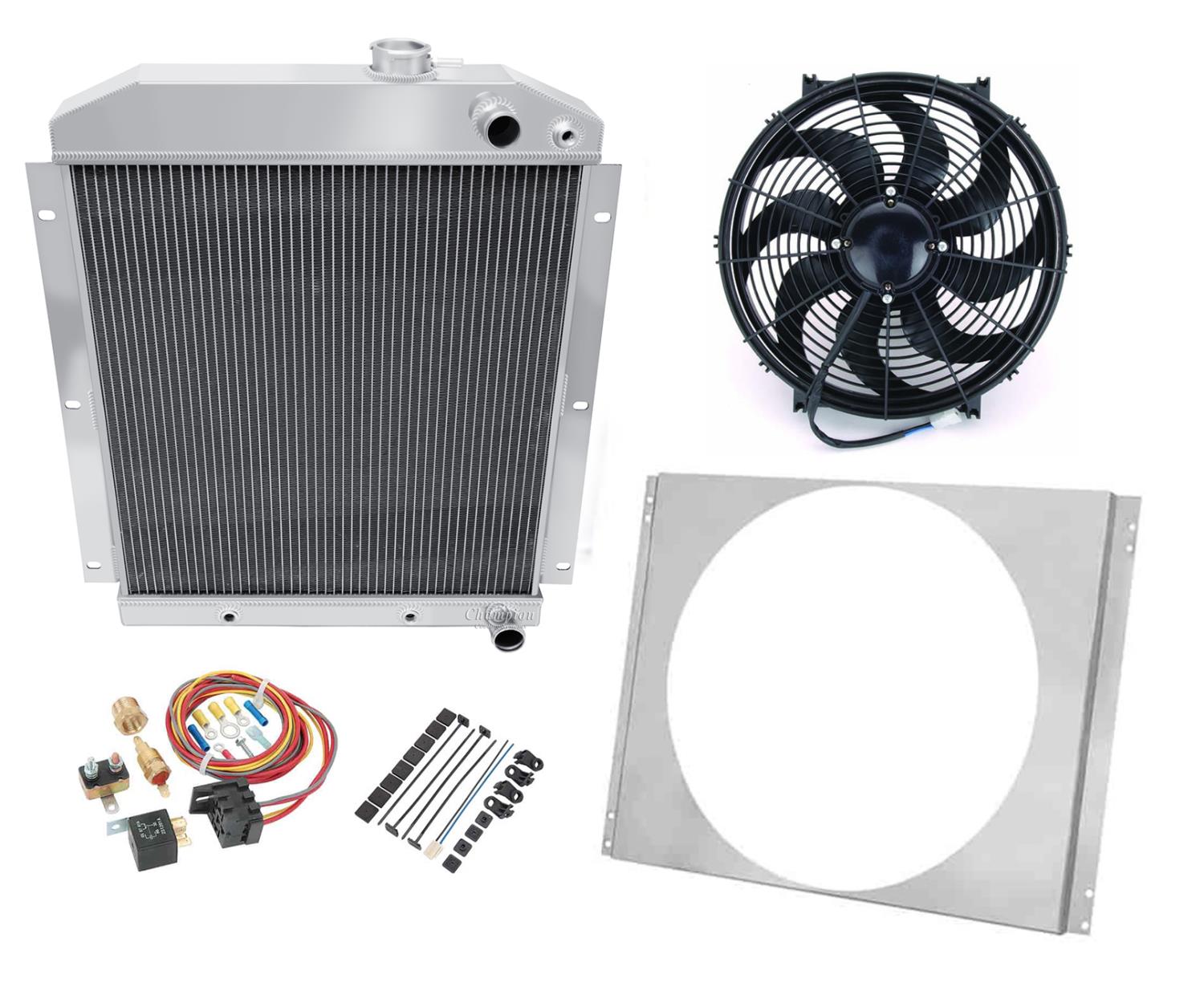 GM LS Conversion Radiator Kit for 1947-1954 Chevy