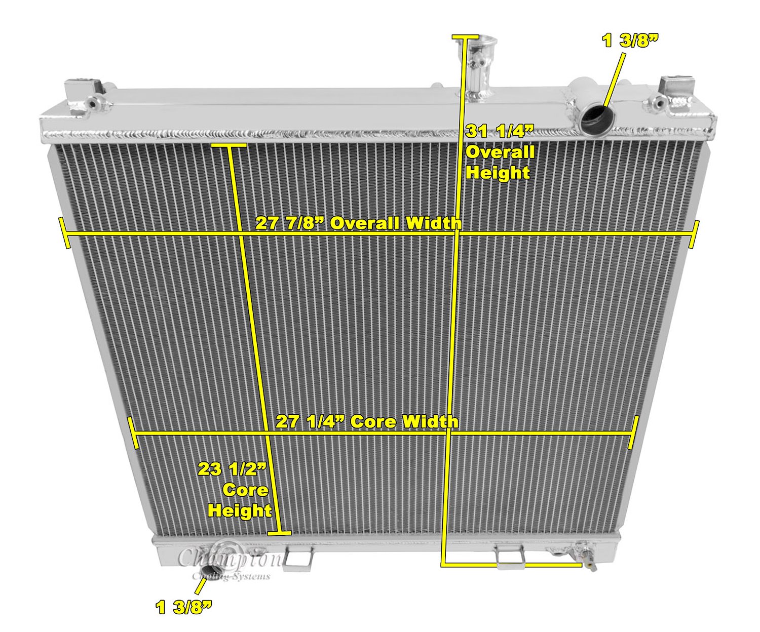 All Aluminum Radiator 2004-2014 for Nissan Titan