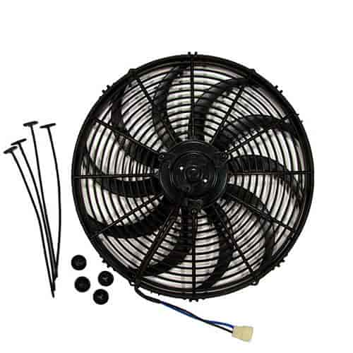 Swept-Blade 10" Electric Cooling Fan