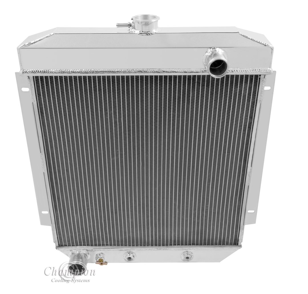EC5456 All-Aluminum 2-Row Radiator for Select 1954-1956 Ford