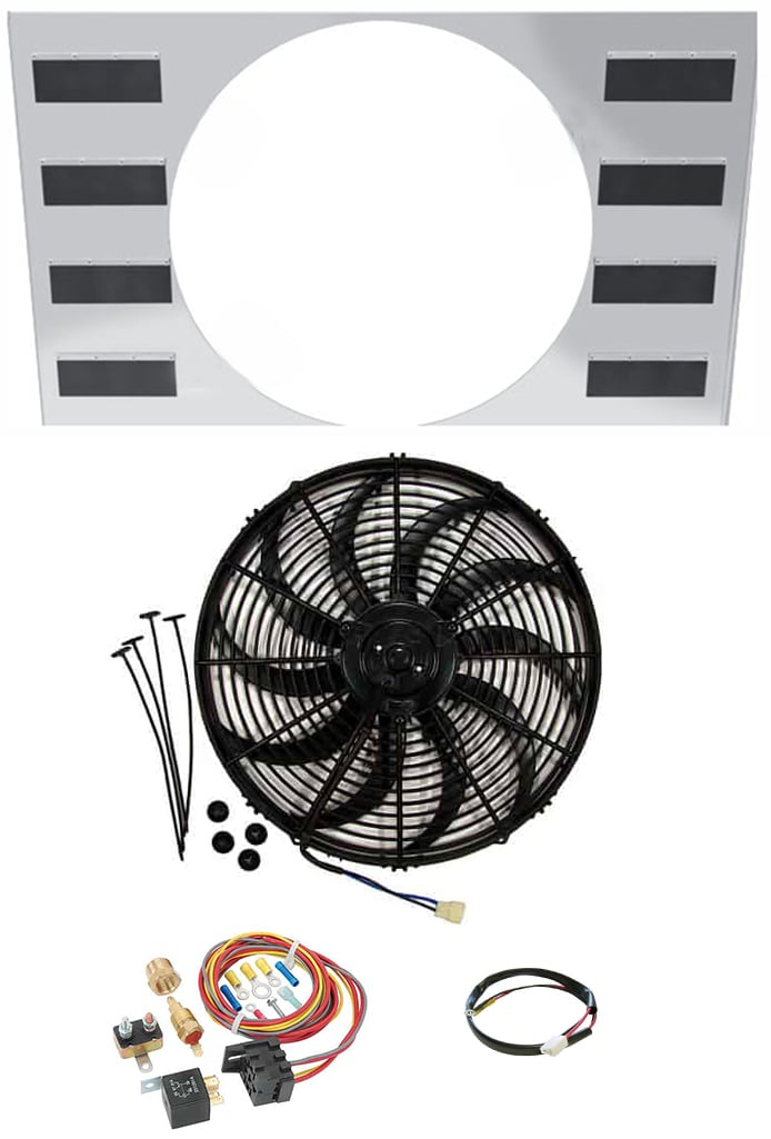 FS281-16F Flap Fan Shroud Kit for 281 Series Radiator