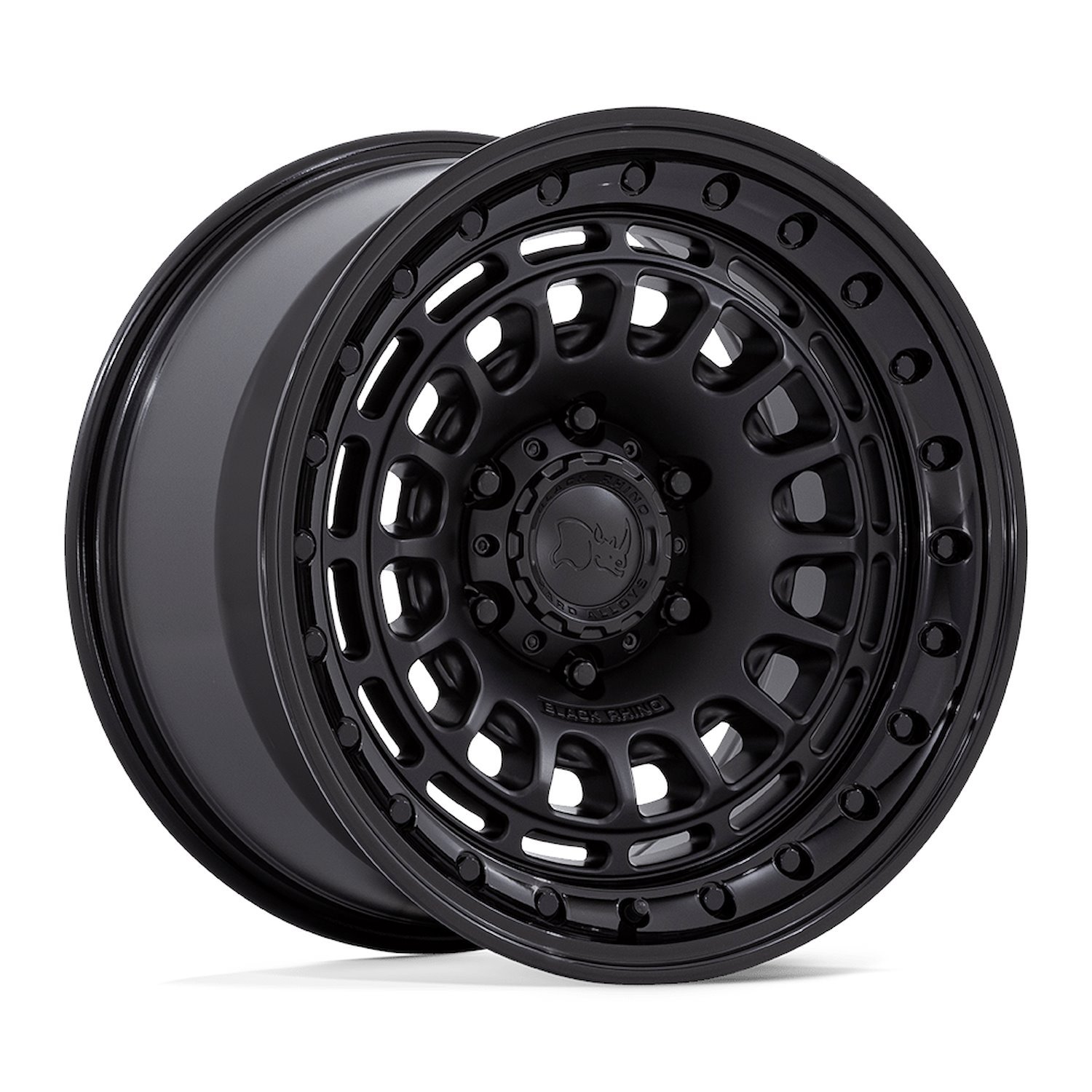BR014MB17905012N BR014 SAHARA Wheel [Size: 17" x 9"] Matte Black w/Gloss Black Lip