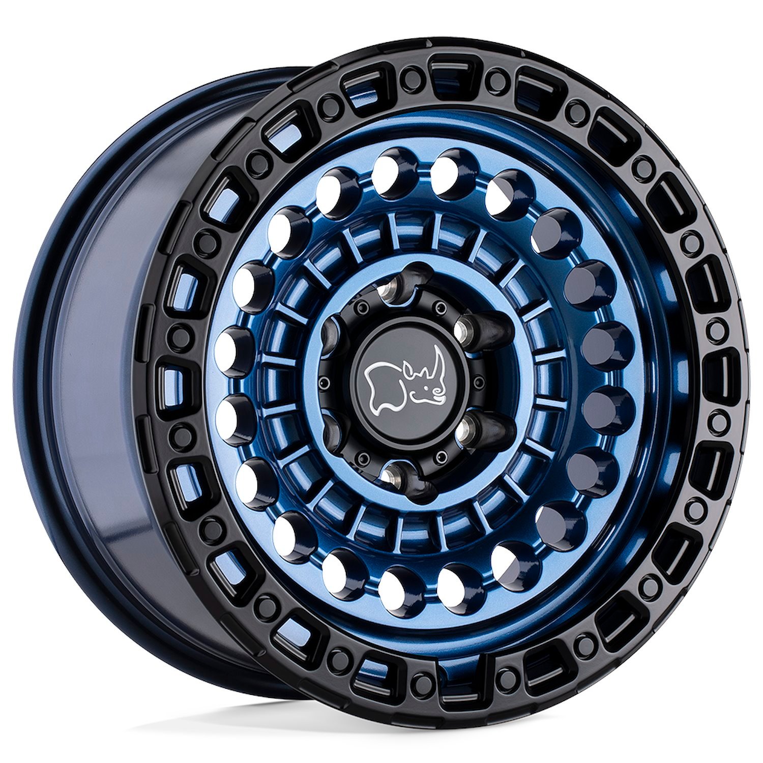 1785STN-06135U87 SENTINEL Wheel [Size: 17" x 8.50"] Cobalt Blue w/Black Ring