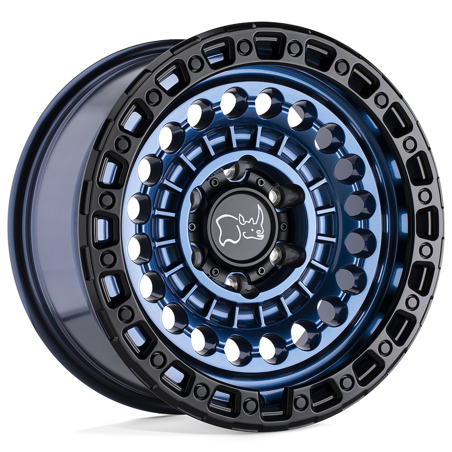 1785STN006114U76 SENTINEL Wheel [Size: 17" x 8.50"] Cobalt Blue w/Black Ring