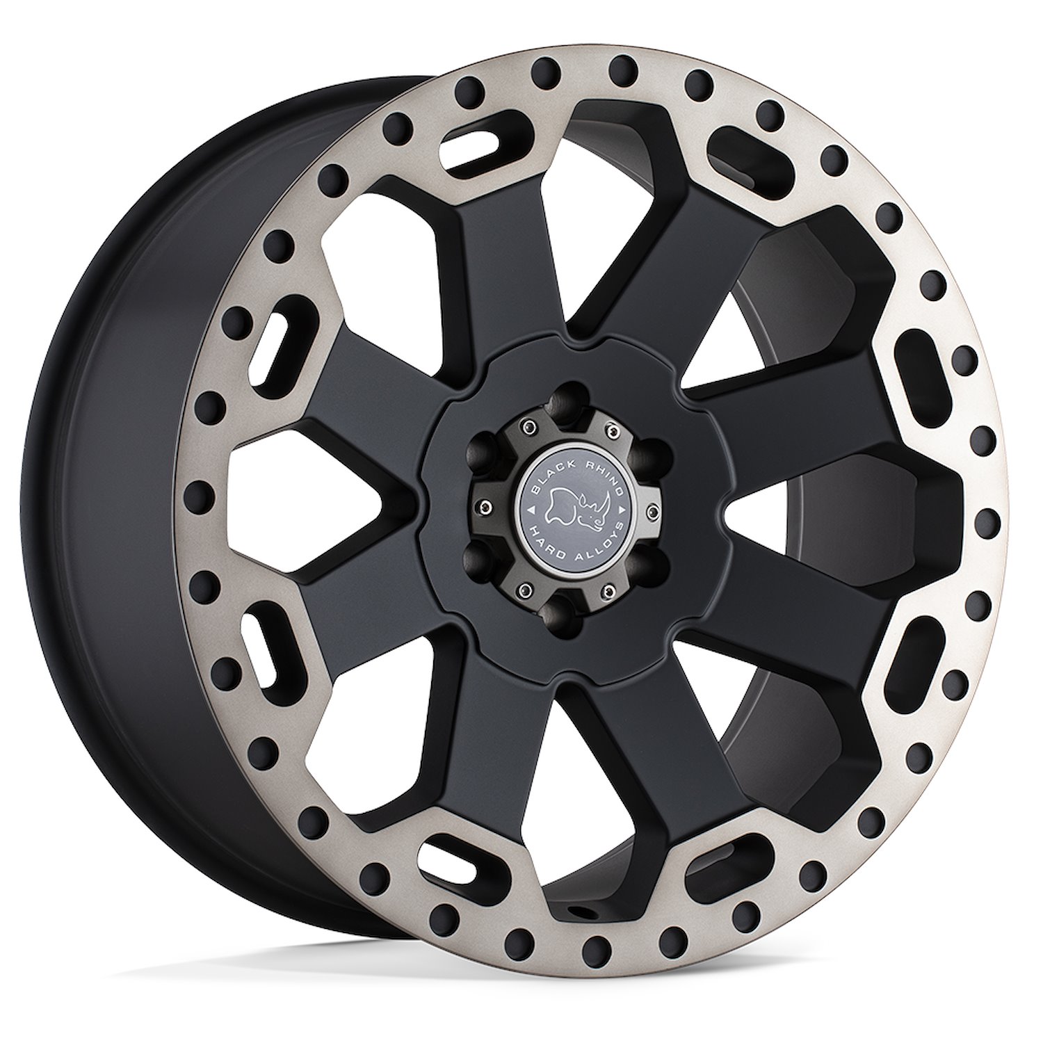 1790WAR128165M22 WARLORD Wheel [Size: 17" x 9"] Matte Black w/Machined Dark Tint