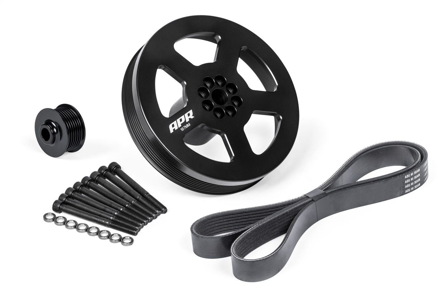 Supercharger Drive and Crank Pulley Kit 2009-2018 Audi