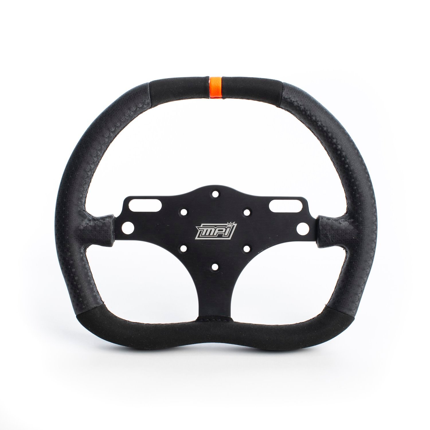 MPI-GT-RSC-310 Flat Top & Bottom Touring Car/GT/Track Days/Sim/SXS Aluminum Steering Wheel [12 in. Diameter]