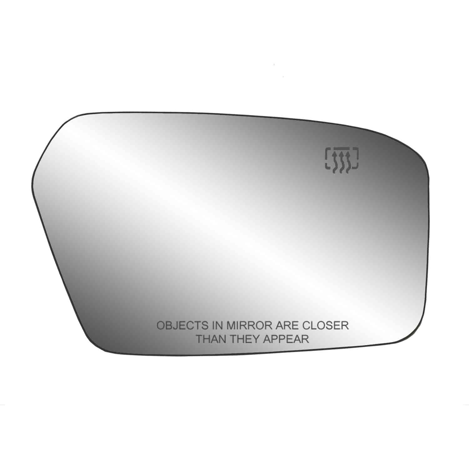 Heated Replacement Glass Assembly for 06-10 Fusion w/o Blind Spot lens; 10 Fusion Hybrid ; 07-10 MKZ