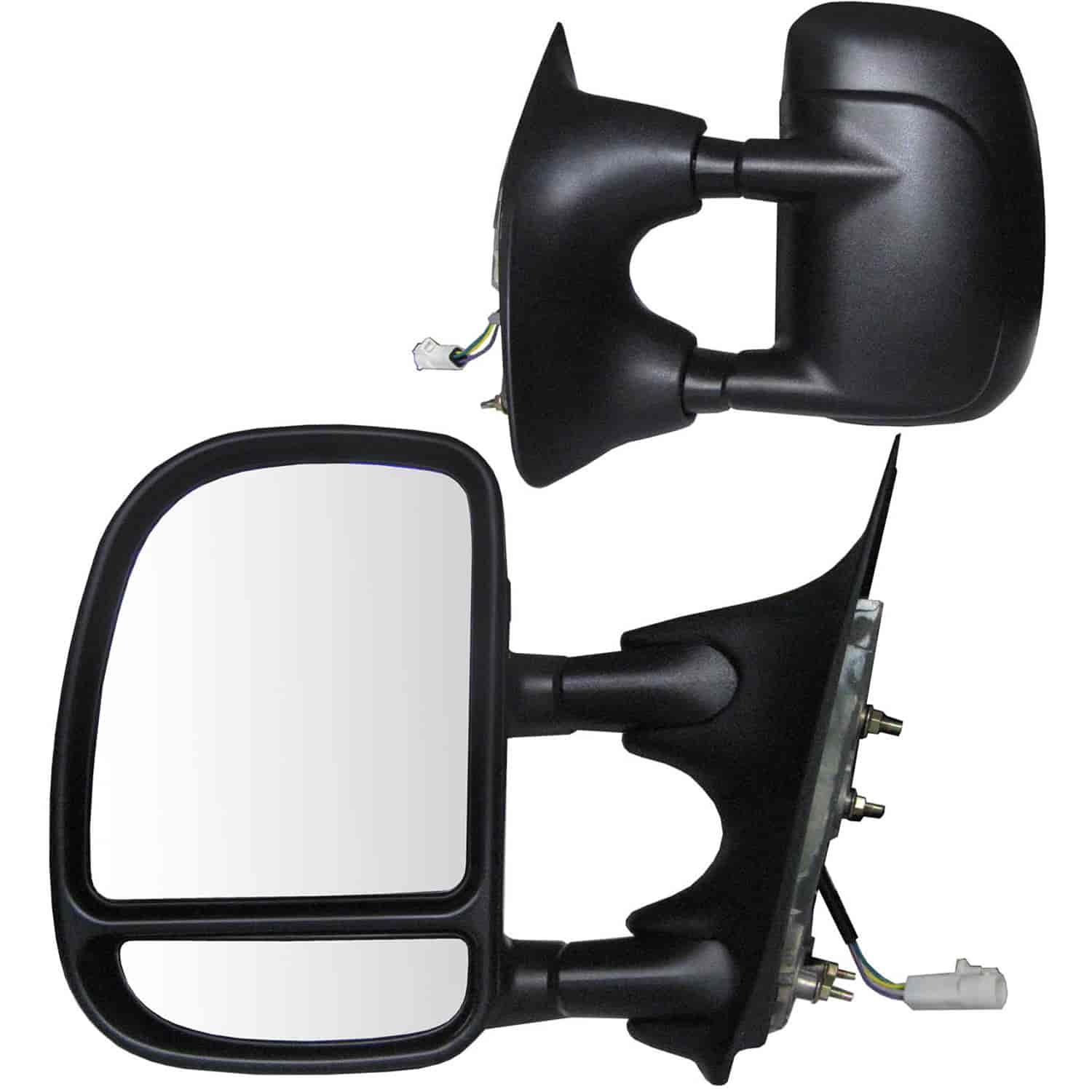 OEM Style Replacement Mirror Fits 1999 to 2000 Ford F-Series Super Duty