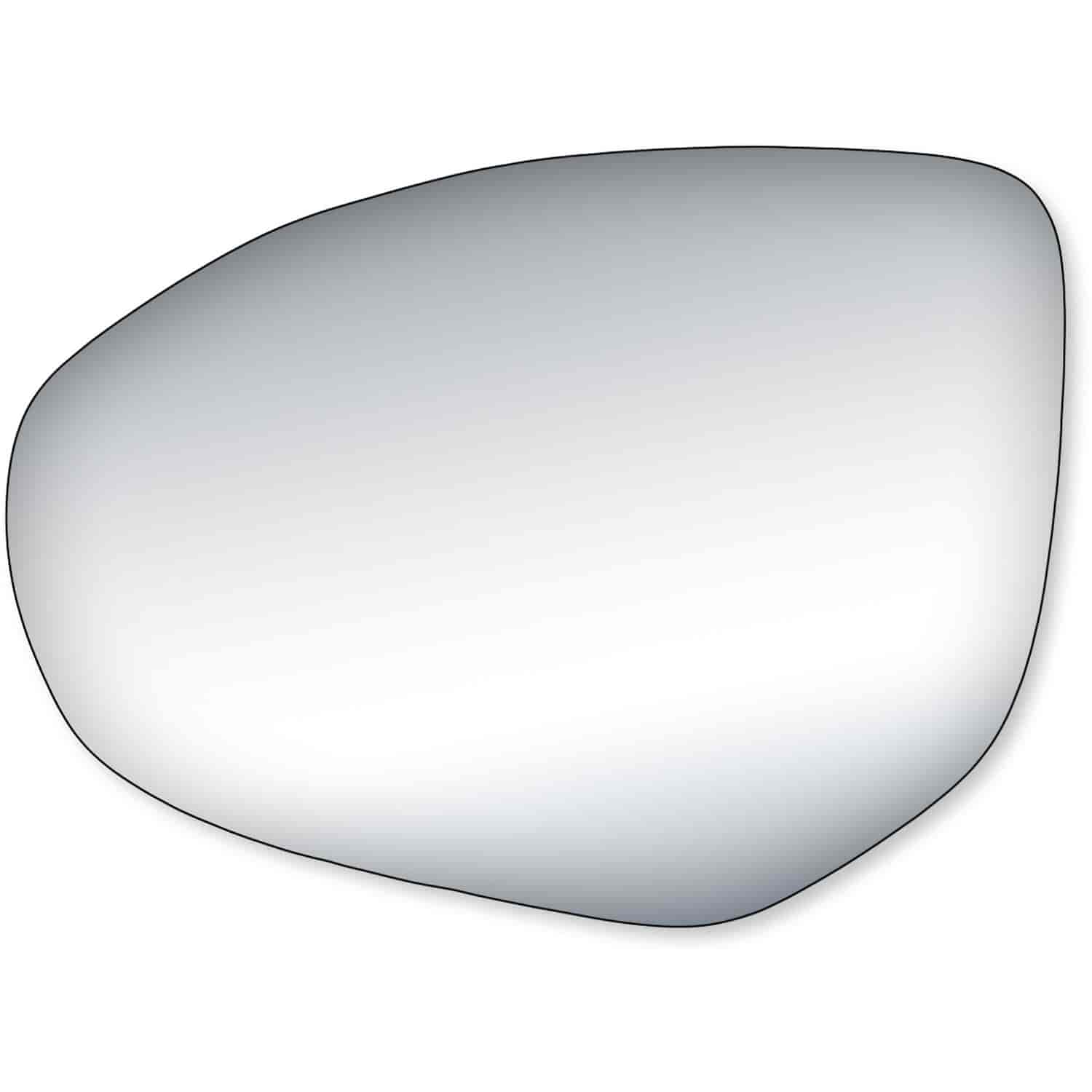 Replacement Glass for 11-14 Mazda 2 w/out blind spot lens ; 10-13 Mazda 3 w/out blind spot lens the