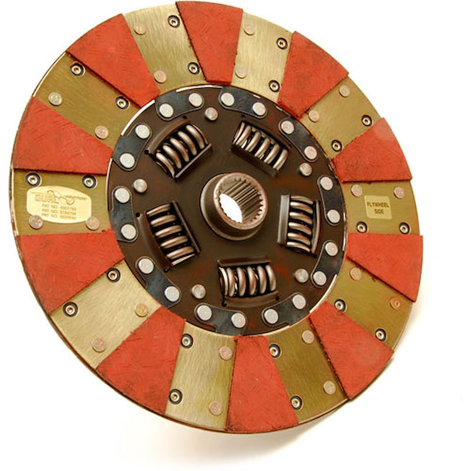 Dual Friction Clutch Disc 1-1/8