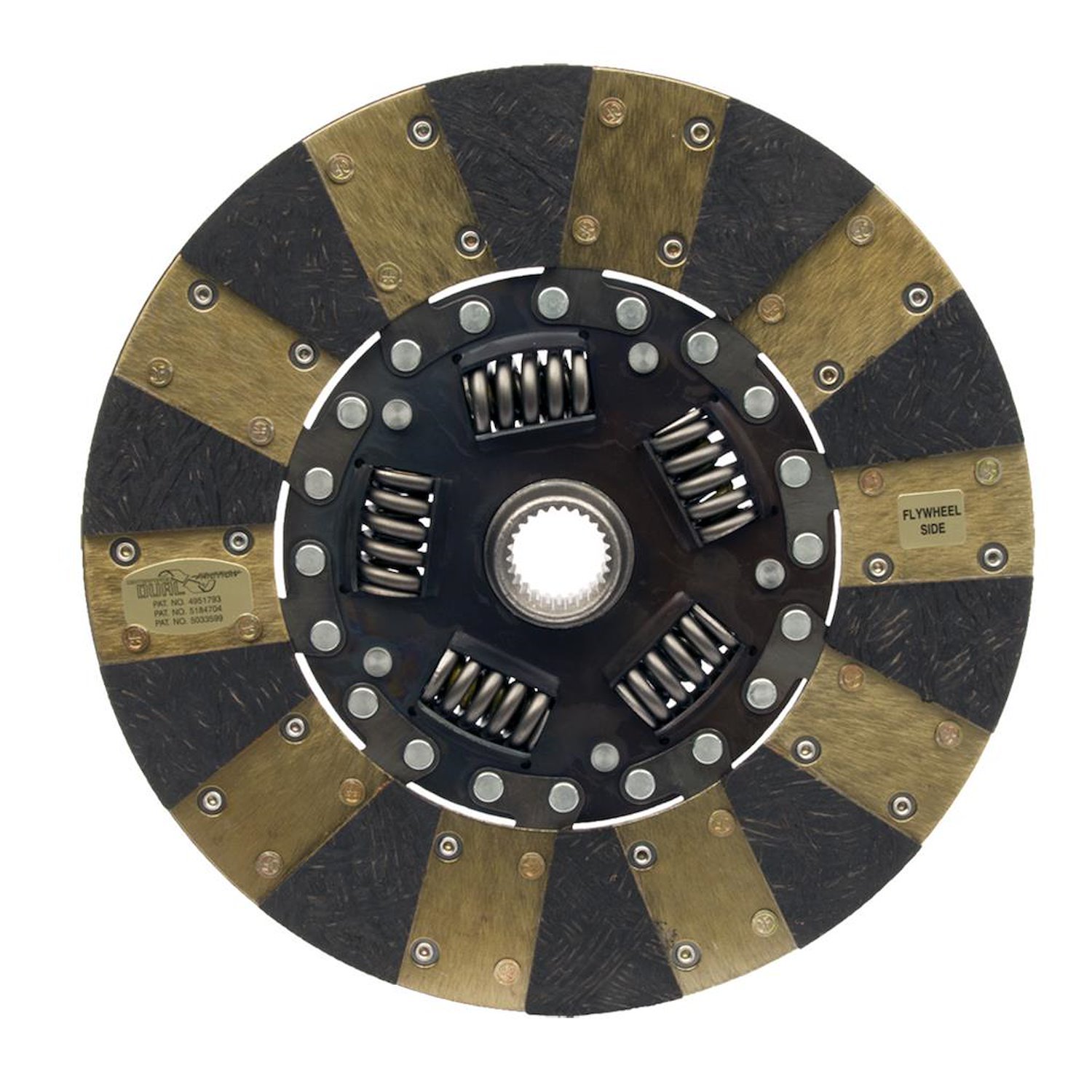 Dual Friction Clutch Disc 1-1/8