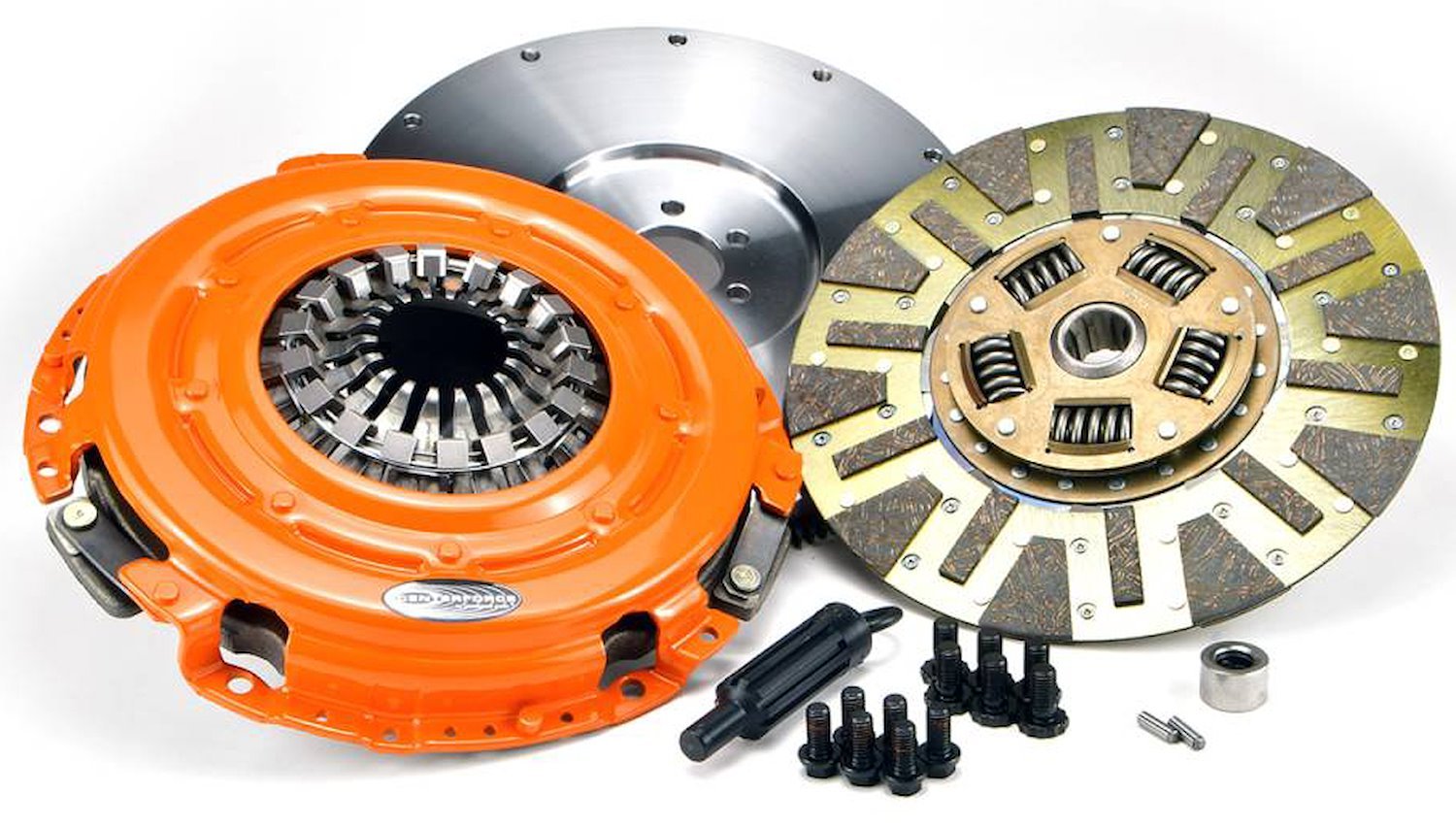 Dual Friction High-Performance Clutch and Flywheel Kit for 1999-2000 Chevrolet Silverado 2500, GMC Sierra 2500 6.0L