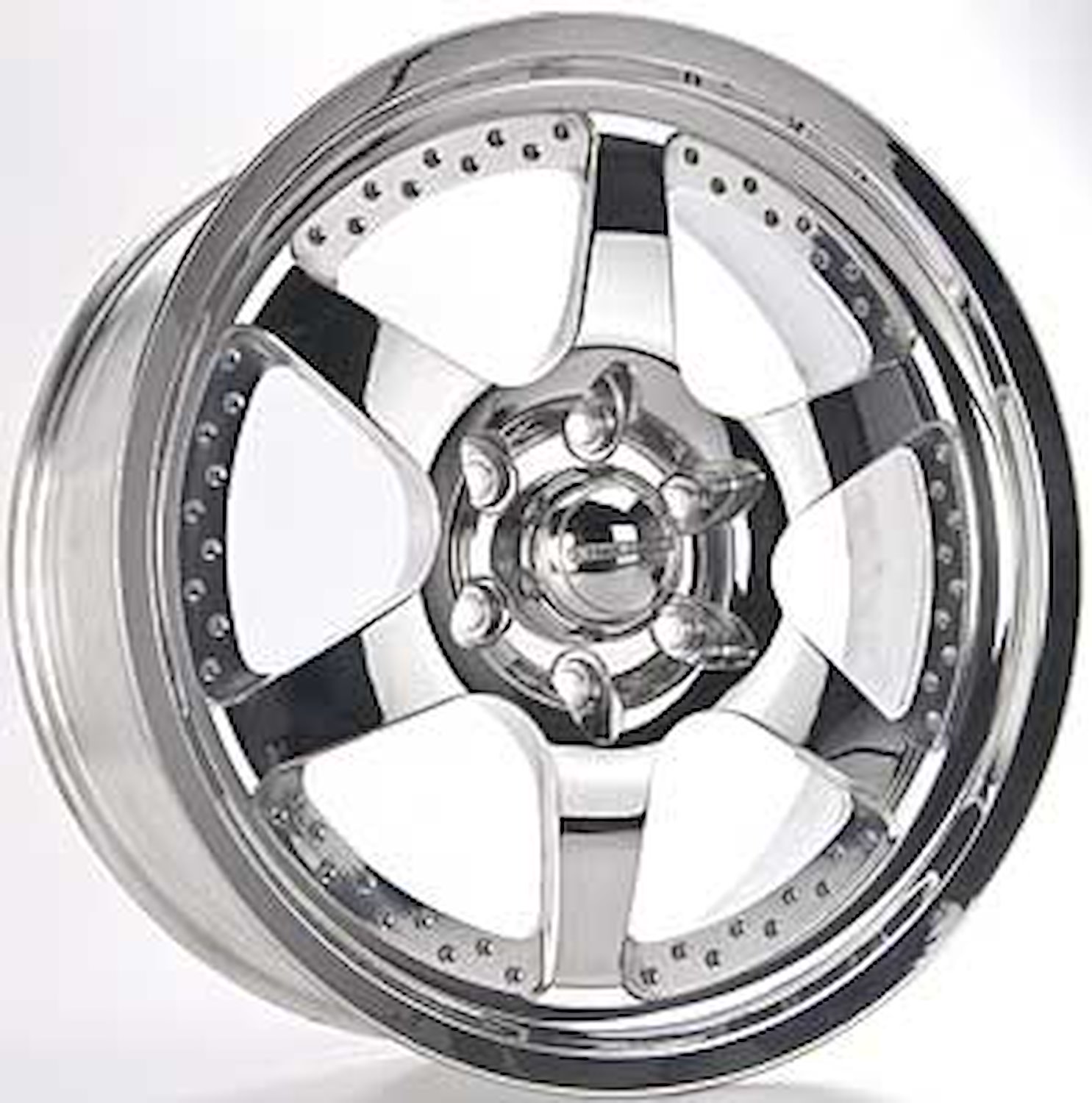 *Blemished* 16" x 8" Polished Rapid Wheel Bolt Circle: 5 x 4-3/4"