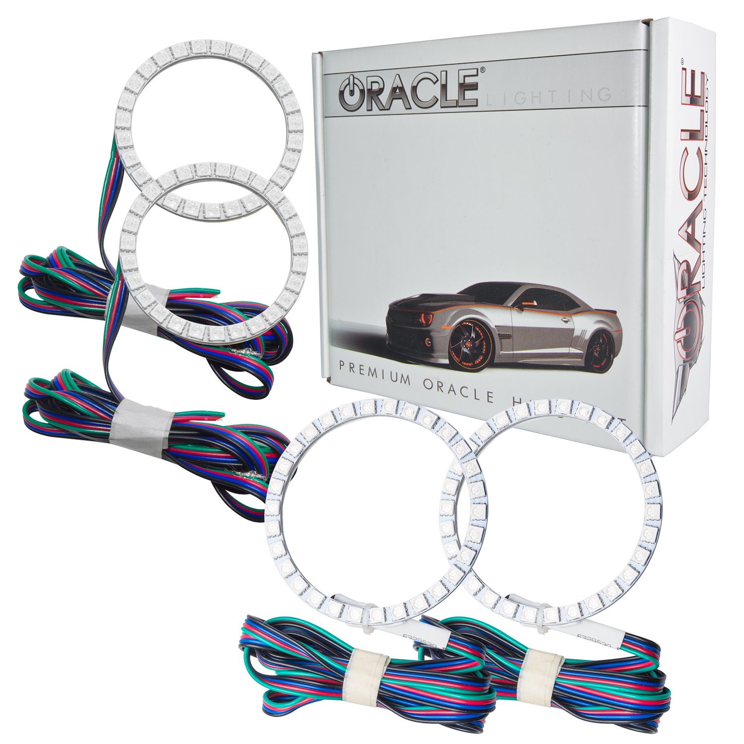 Aston Martin DB9 2005 2010 LED ColorSHIFT Halo Kit 2.0