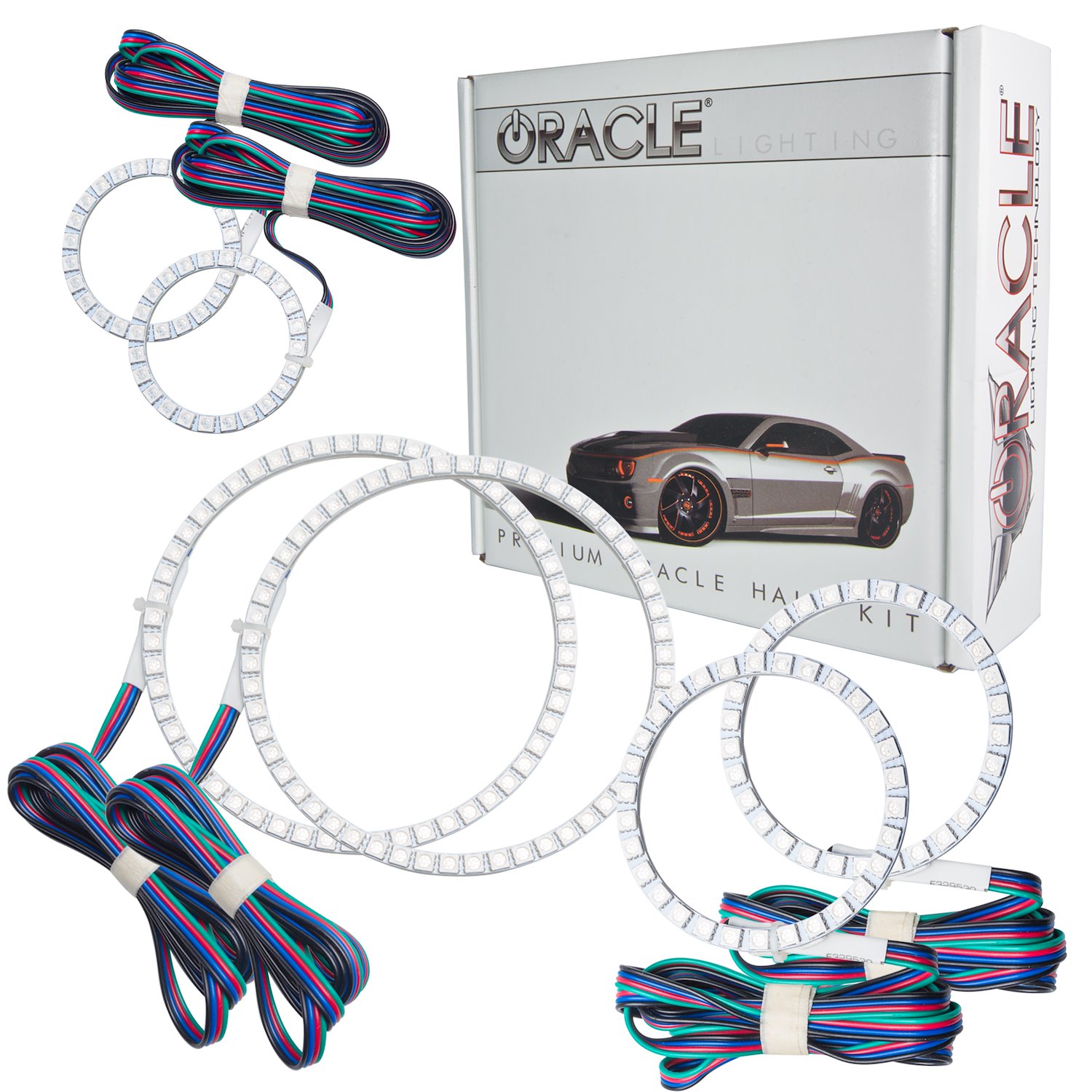 Toyota Supra 1993 1998 LED ColorSHIFT Halo Kit No Controller