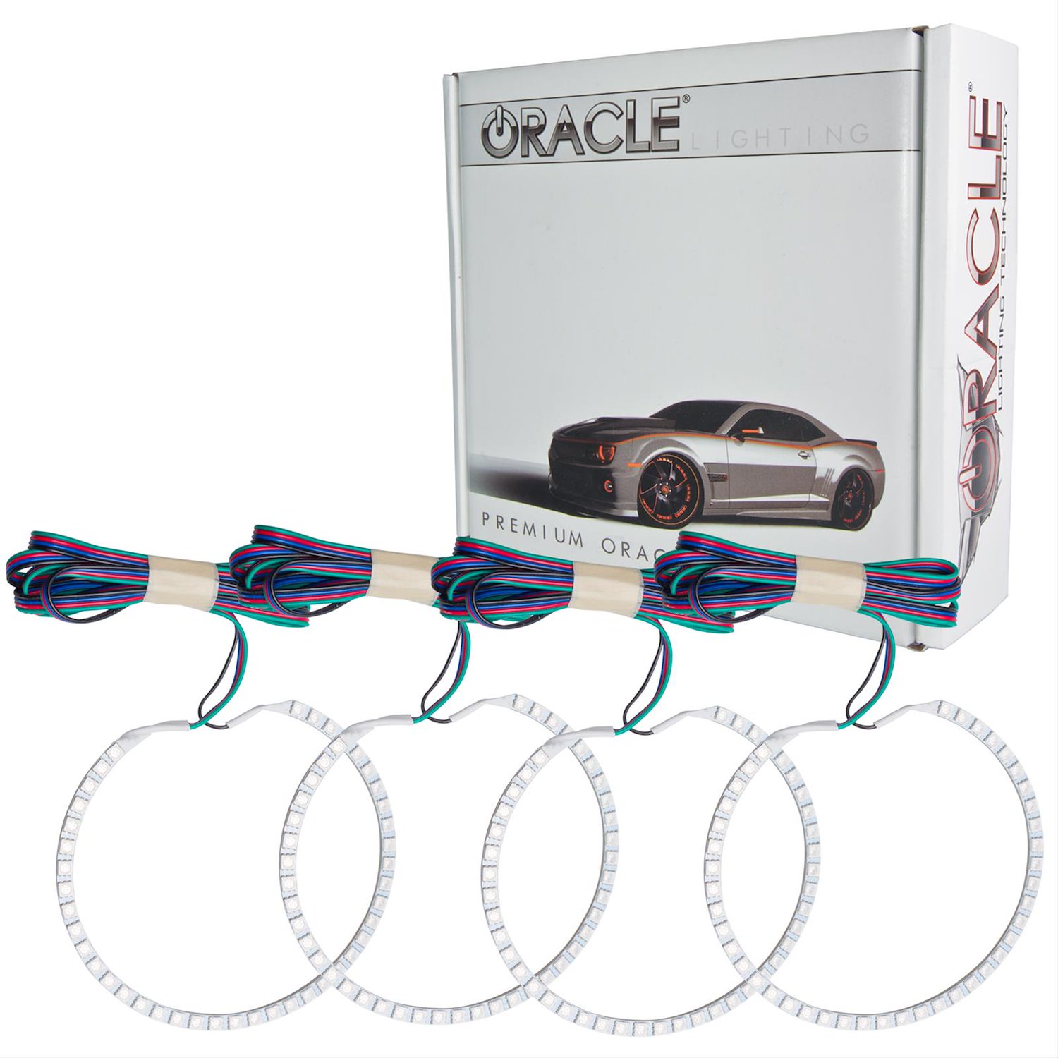 Lincoln Towncar 2005 2010 LED ColorSHIFT Halo Kit No Controller