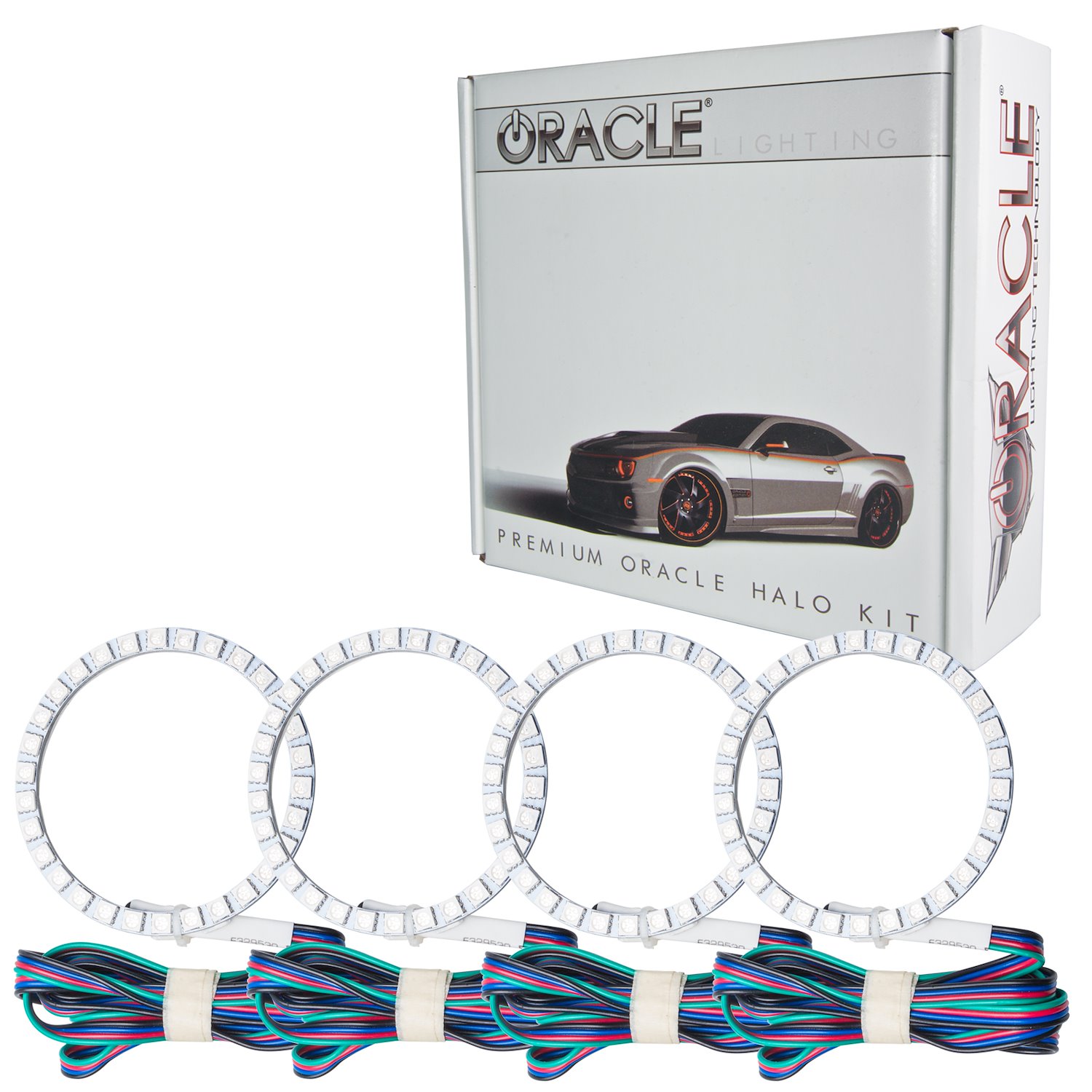 Bentley Continental GT 2010 2014 LED ColorSHIFT Halo Kit Simple