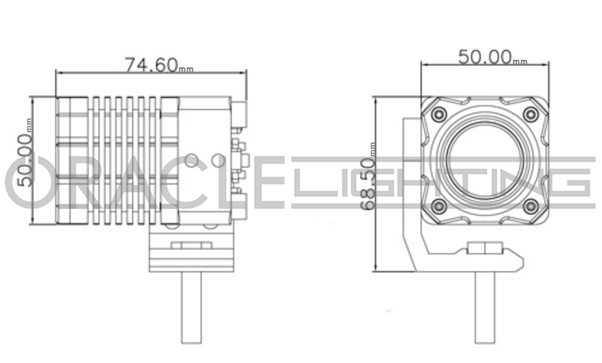 High Performance 10W CREE XM L Flood Linkable