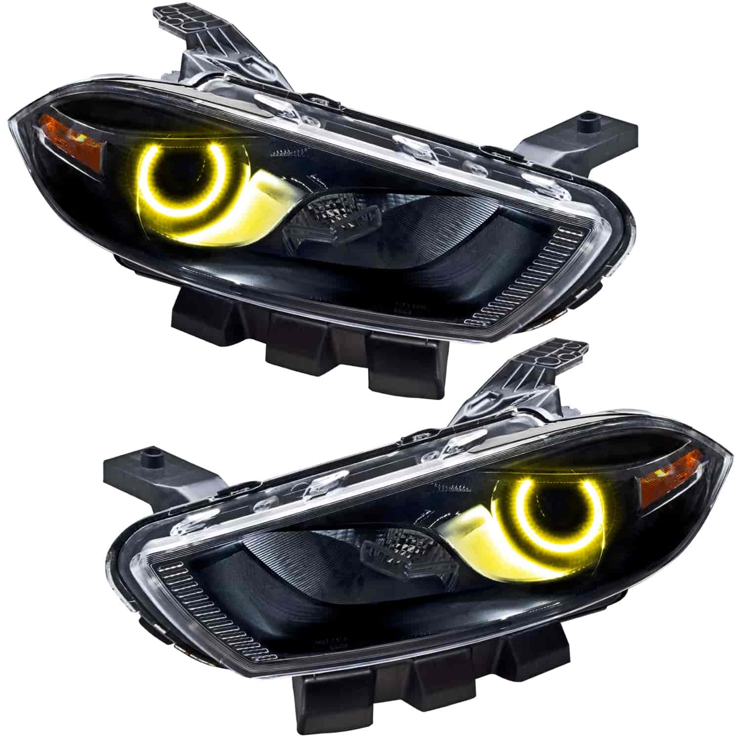 2013 2015 Dodge Dart HID Style SMD HL Black