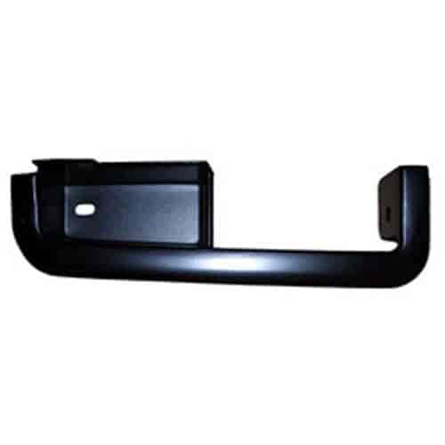 DOOR PANEL CUP DELUXE INTERIOR LH 69 MUSTANG BLACK METAL