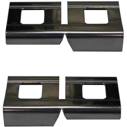 ROOF RAIL WEATHER STRIP CHANNEL CORNER CONNECTOR PAIR 67 CAMARO