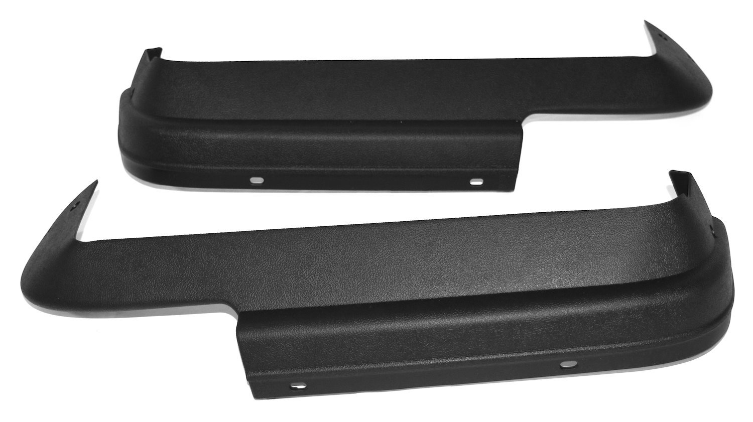 SB20-67LP Bucket Seat Lower Side Plastic Trims 1967 Ford Mustang Deluxe/Shelby Pair Black