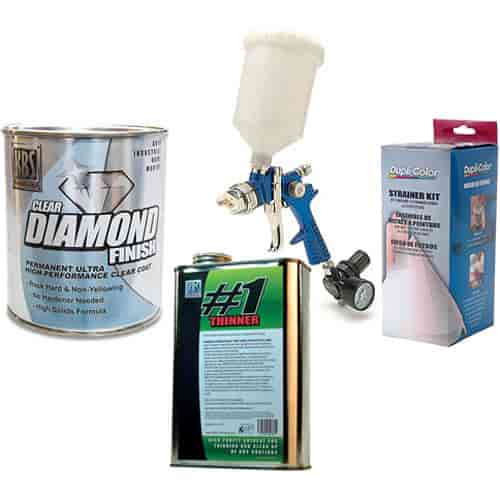 DiamondFinish Clear Kit w/ Spray Gun