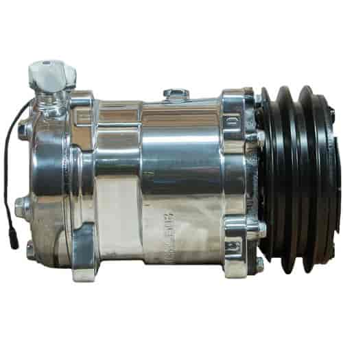 A/C Compressor Double Groove V-Belt Pulley
