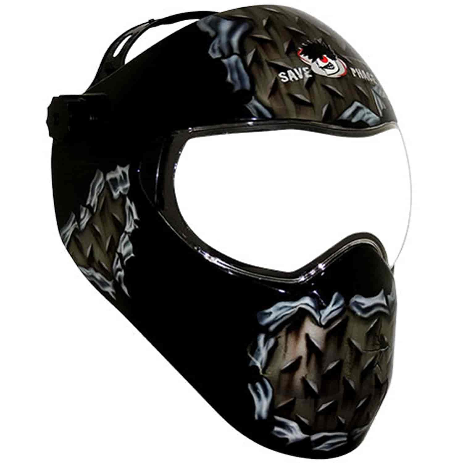 Metal Hed Helmet Gloss Black w/ Metal Hed