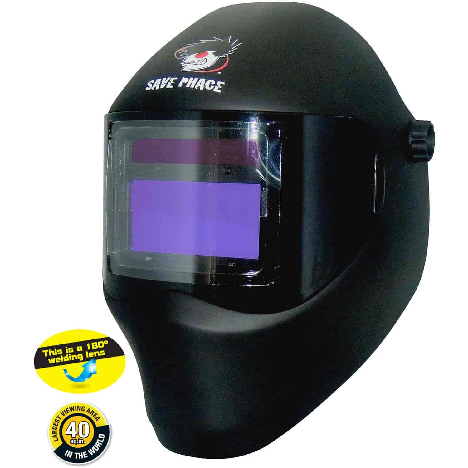 40VIZI2 Series Welding Helmet Flat Black MO2 Finish