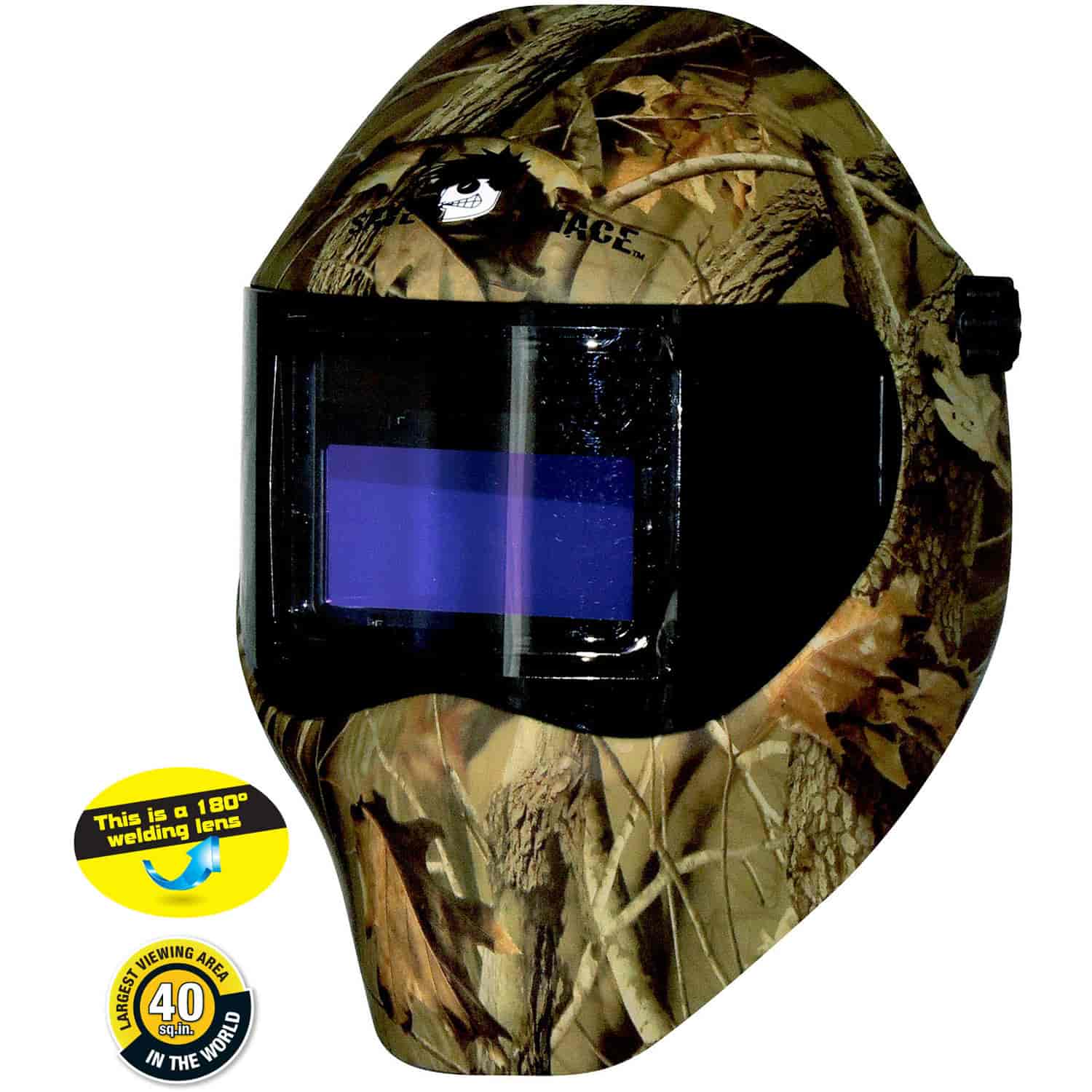 Save Phace 3011704: 40VIZI4 Series Welding Helmet Custom Warpig Camo  Graphics - JEGS