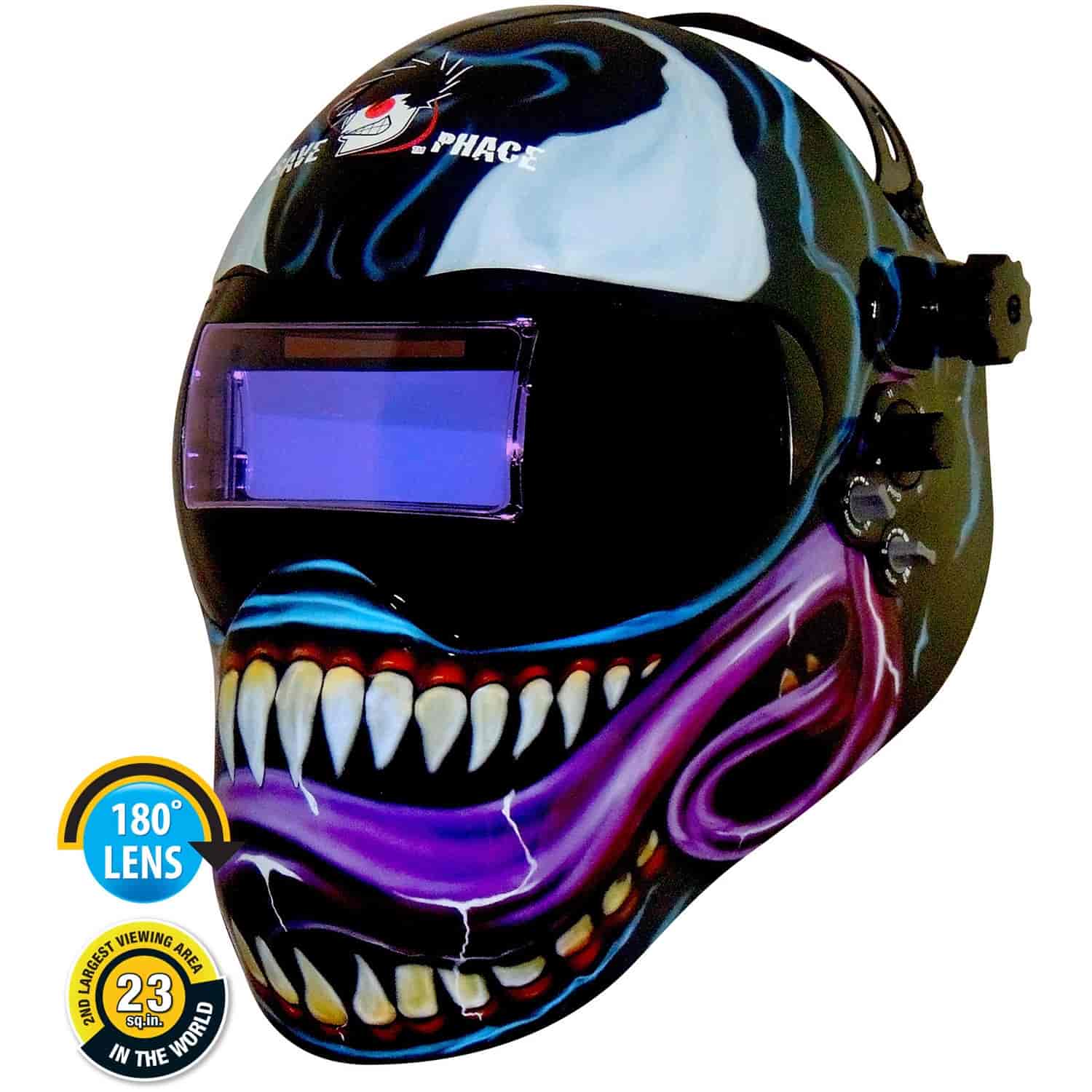 Save Phace EFP Gen Y Series Welding Helmet Custom Venom Graphics