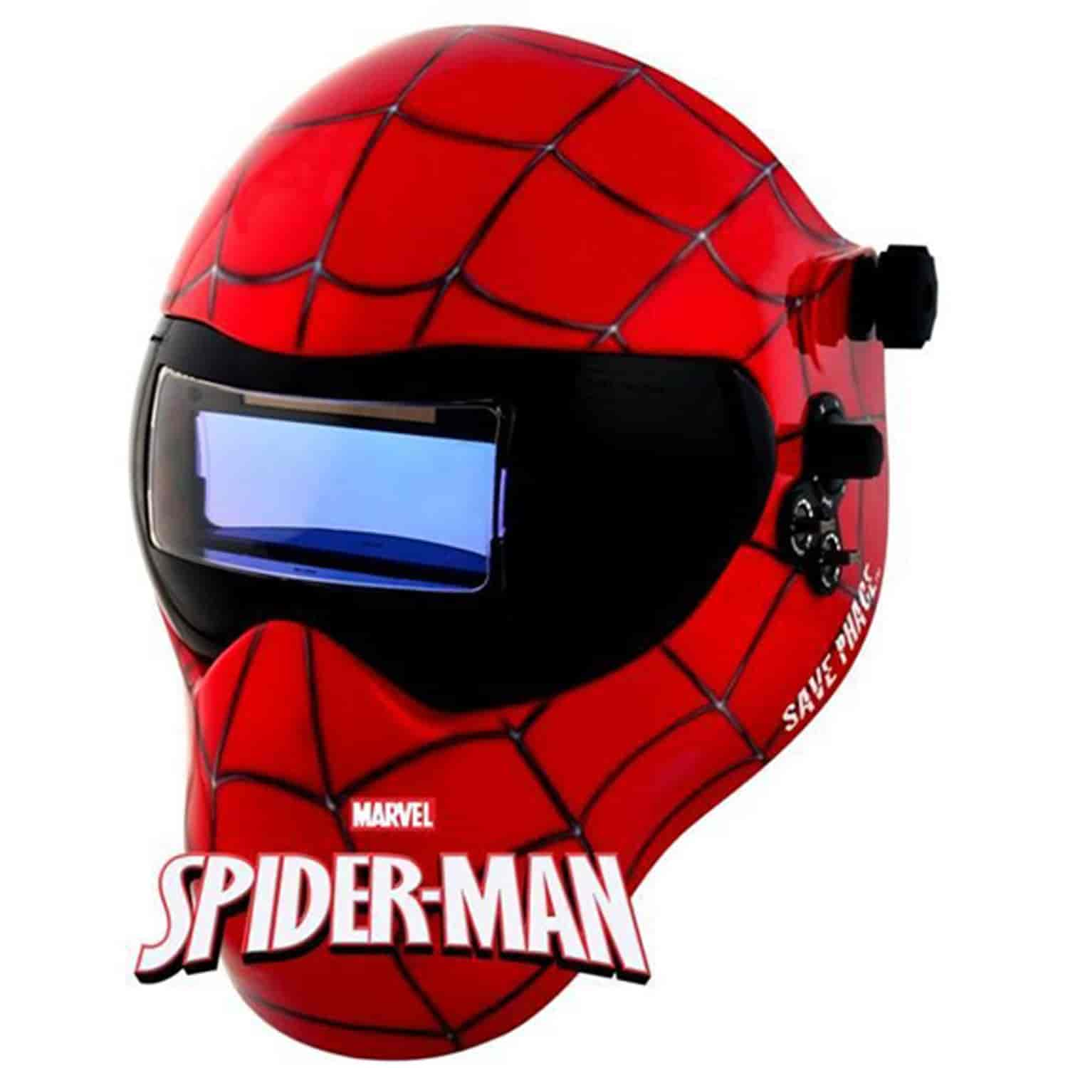 EFP Gen Y Series Welding Helmet Spiderman Graphics