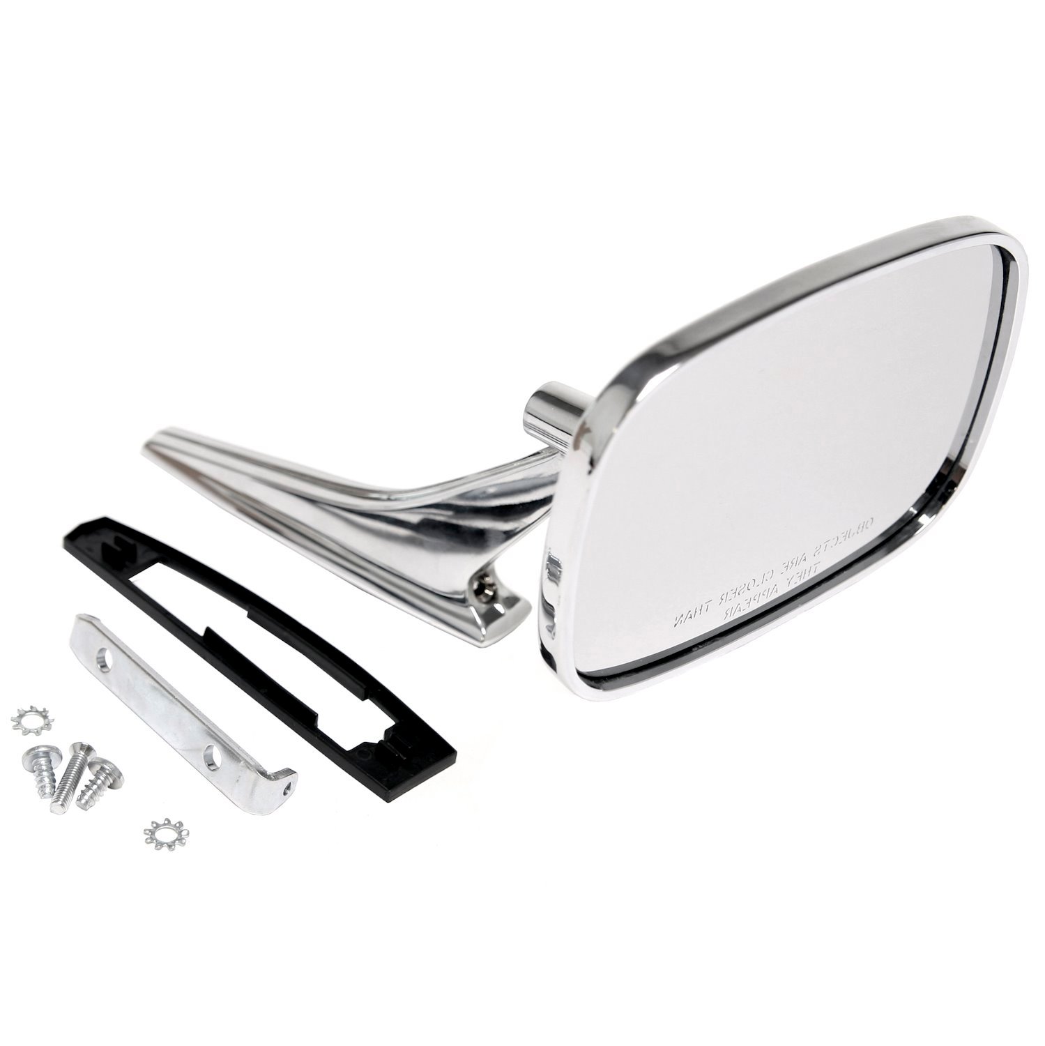 Non-Remote Square Door Mirror 1968-1969 Chevy Camaro