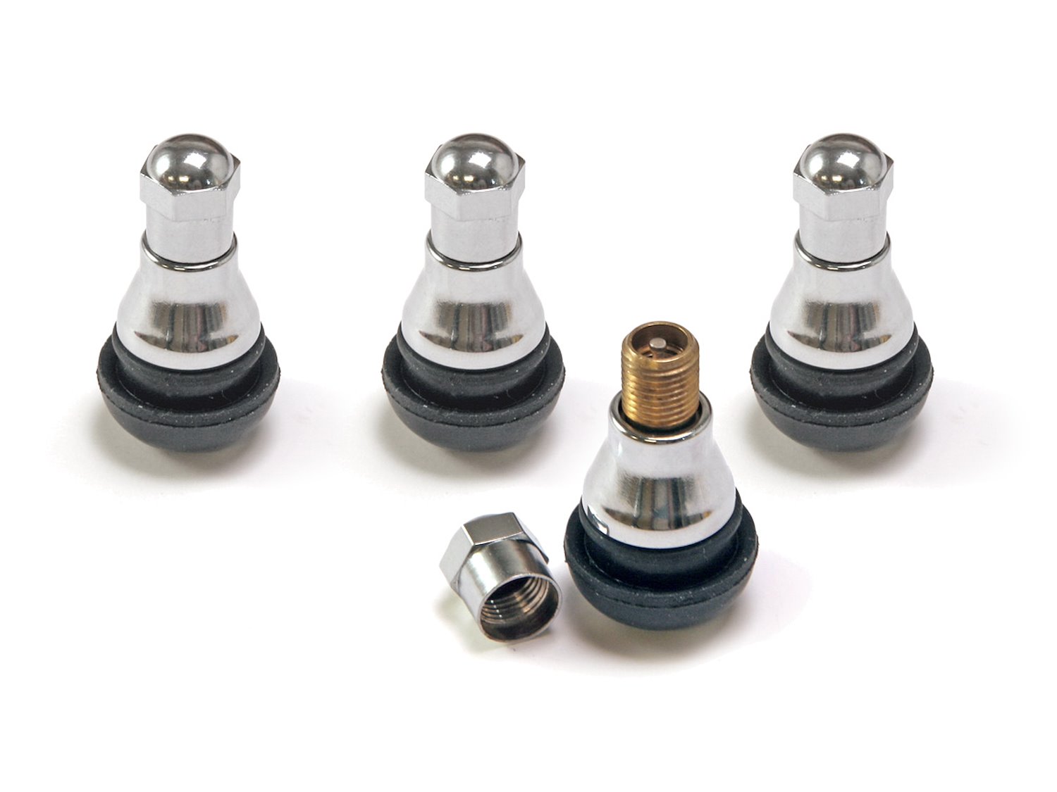 SHORT CHROME VALVE STEMS