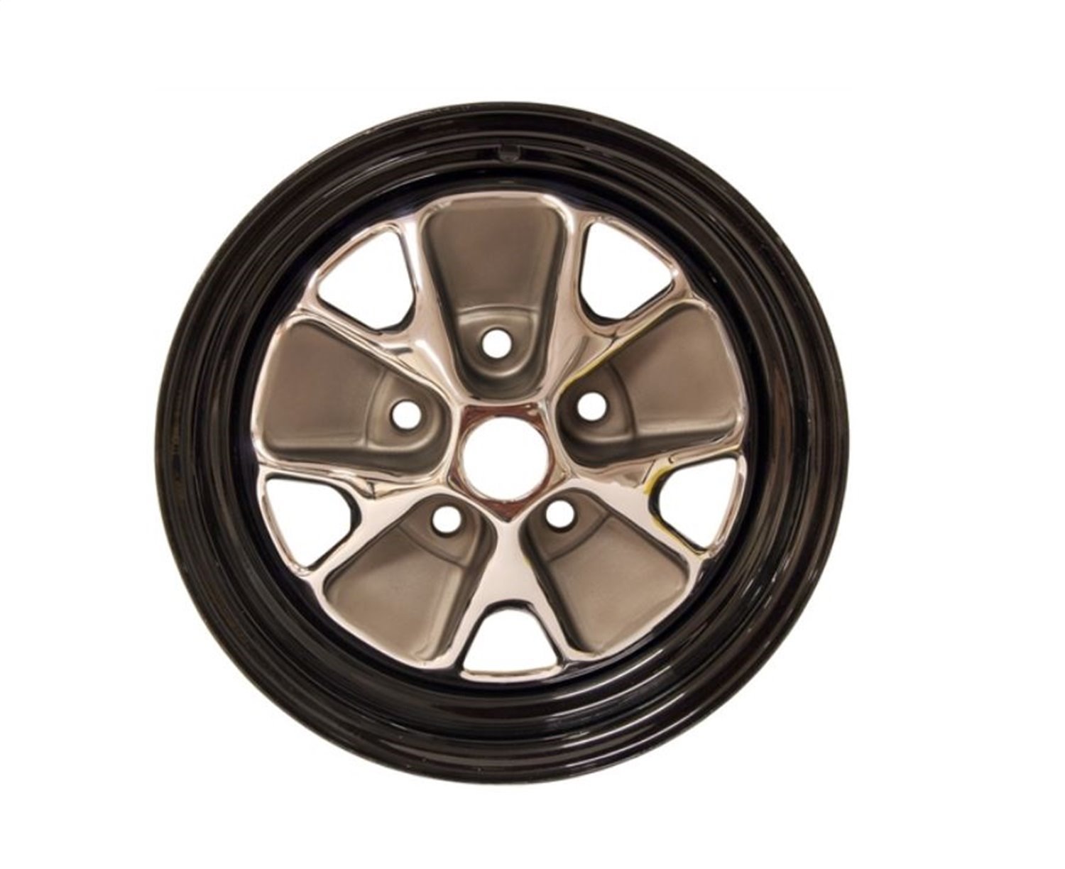 C6ZZ-1007-AR 14x5 Styled Steel Wheel - Black